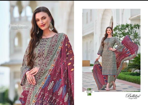 Belliza Zubiya Cotton Digital Printed Dress Material Collection